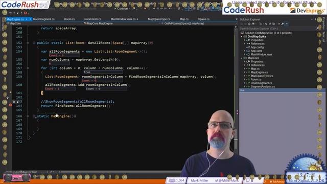 CodeRushed e194 - Creating the D&D Map Engine in WPF and TypeScript, part 3 смотреть онлайн
