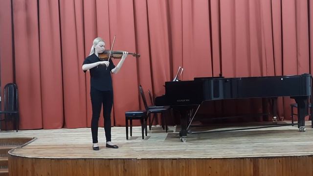 И. С. Бах Сюита №3 Аллеманда и Куранта. Бочкарёва Милена. смотреть онлайн