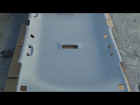 Volkswagen Tiguan. Снятие и реставрация потолка смотреть онлайн