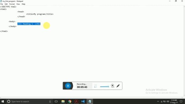 Html_Introduction(Part-2) смотреть онлайн