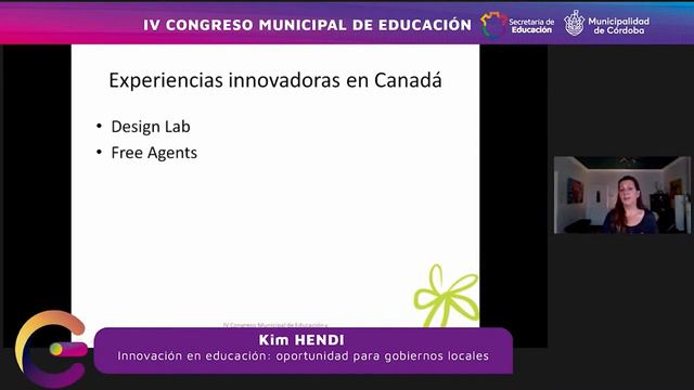 Innovación en educación: oportunidad para gobiernos locales | Kim Hendi смотреть онлайн