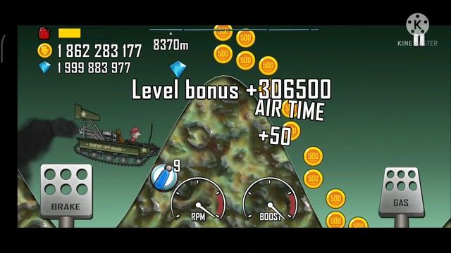 Hill Climb Racing : Super Off Road & Alien Planet 10074 m смотреть онлайн