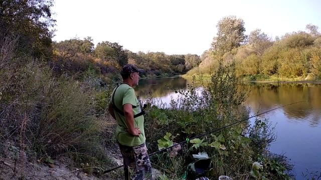 Рыбалка 14 сентября 2021 на фидер на реке. смотреть онлайн