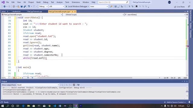 C++ File Handling || Read, Write, Delete, Update from file in C++ || C++ CRUD filing in Urdu/Hindi смотреть онлайн
