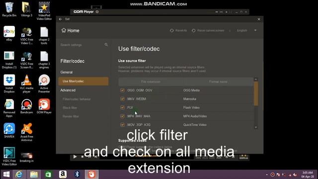 How to play different types of media extension on gom media player on windows смотреть онлайн