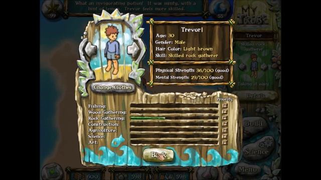 My Tribe (PC) - How to increase Rock Gathering skill смотреть онлайн