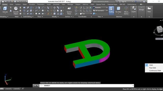 AUTODESK AUTOCAD CIVIL ENGINEERING SOFTWARE 91. Navigation In 3D смотреть онлайн