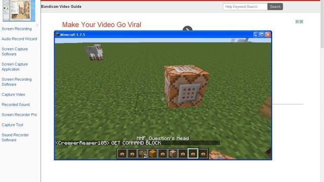 How to get custom Player heads for 1.6.1+ смотреть онлайн