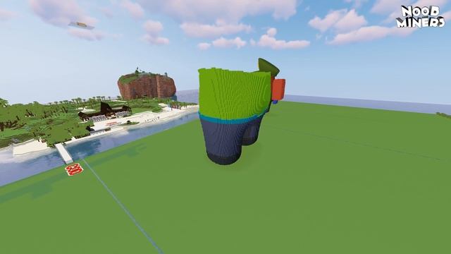 Minecraft battle: NOOB vs PRO vs HACKER vs GOD: BUILDING AMONG US in Minecraft 4K смотреть онлайн