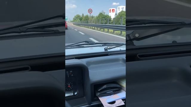 Fiat Argenta 1984 Driving At 120km/h
