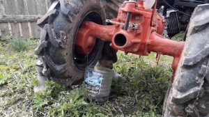 Мотоблок МТЗ Беларус 09Н: Замена масла в трансмиссии