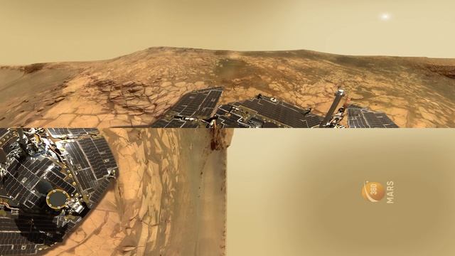Mars 360: A Tribute to NASA's Mars Opportunity Rover (360video 8K) смотреть онлайн