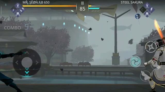 Defeating Steel Sakura Shadow Fight 3 смотреть онлайн