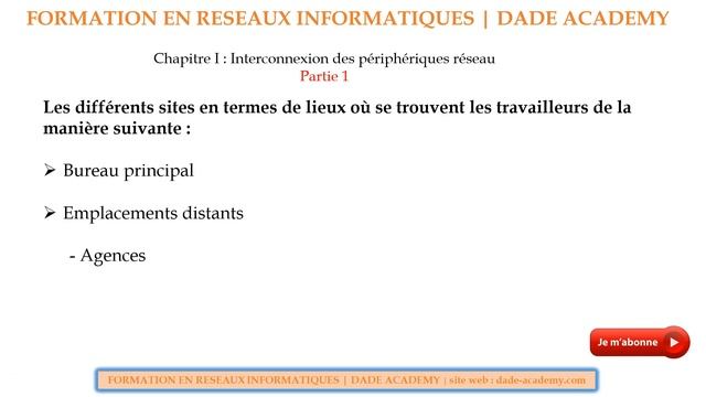 03- FORMATION COMPLETE EN RESEAUX : INTRODUCTION SUR LES RESEAUX INFORMATIQUES | DADE ACADEMY смотреть онлайн