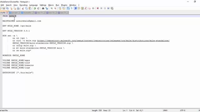 Microservice with Mule and Docker Image смотреть онлайн