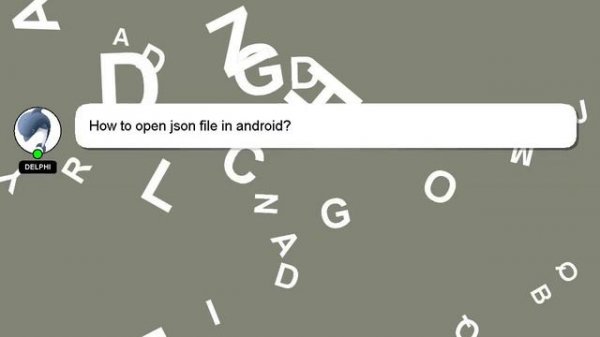 How to open json file in android?