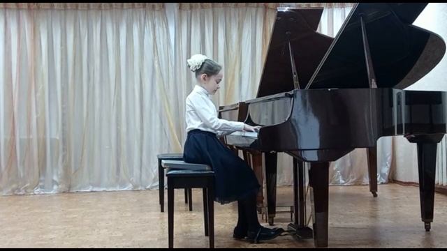 Лагздина Мария Алексеевна - У. Гиллок "Зимняя сценка" смотреть онлайн