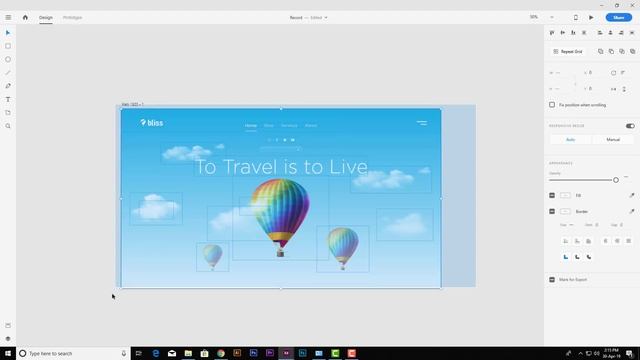 Website UI Design Tutorial | Website Animation In Adobe XD | Prototype UI Design смотреть онлайн