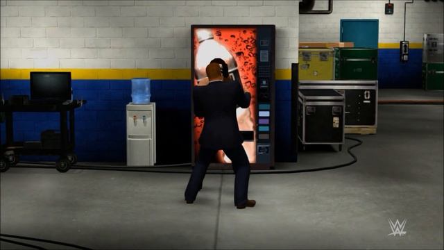 Sting vs Triple H Backstage Brawl WWE 2K15 1080p HD Gameplay смотреть онлайн