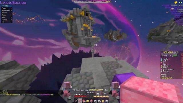 Hack Heromc Bedwars 1.12.2 | LiquidBounce b73 1.12.2 ( share config ) смотреть онлайн