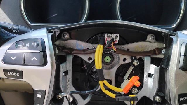 Снятие руля Toyota Highlander и Toyota Camry 40 кузов смотреть онлайн