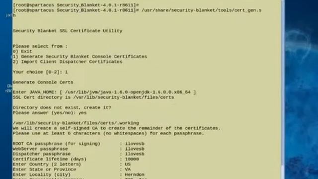 Installing Security Blanket® v4.0 смотреть онлайн