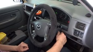 Как прописать штатный пульт  дистанционного открывания замка на Mazda