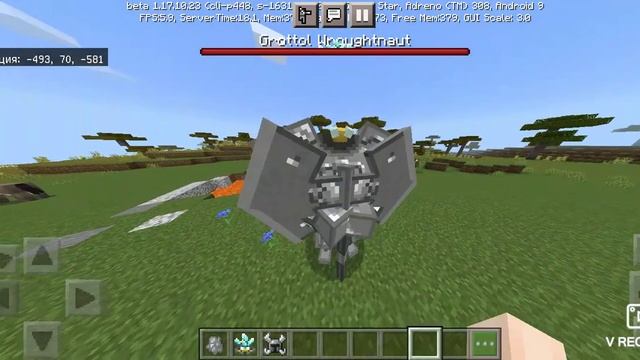 шок! соединили гроттола и рыцаря в Майнкрафте! смотреть онлайн