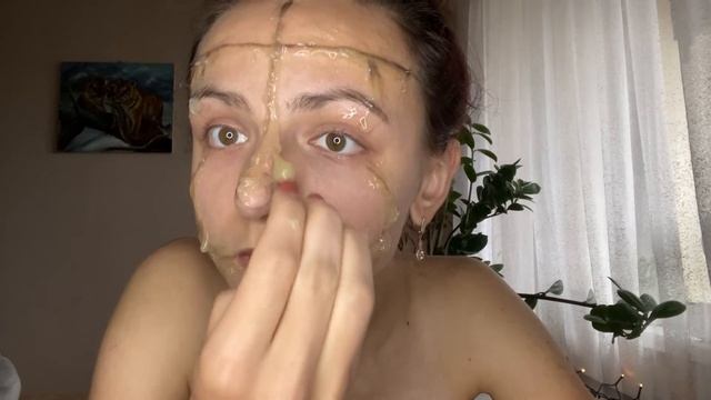 Страшный грим на Хэллоуин | Жидкий латекс | Дешевый грим | смотреть онлайн
