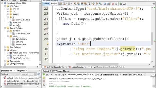 [Clase en vivo!] JSP + Servlet + MySQL + AJAX [5/5] смотреть онлайн