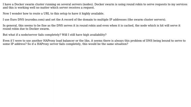 DevOps & SysAdmins: High availability docker swarm смотреть онлайн
