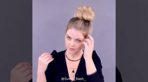 КРАСИВЫЙ ОБЪЕМНЫЙ ПУЧОК ВМЕСТО ОБЫЧНОЙ ГУЛЬКИ | ПУЧОК ИЗ ТИК ТОКА | MESSY BUN HAIR TUTORIAL