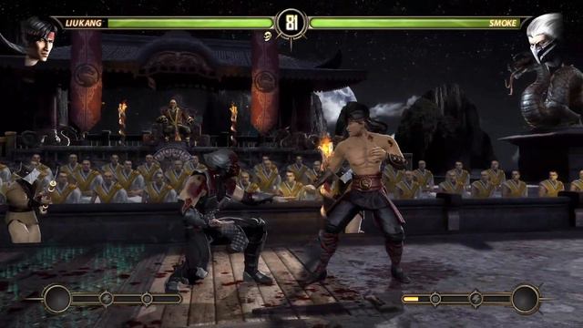 Liu Kang vs Smoke - Mortal Kombat Komplete Edition смотреть онлайн
