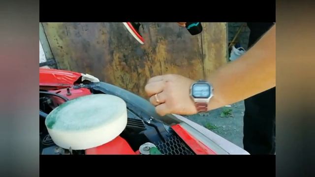 Полировка фар пастой