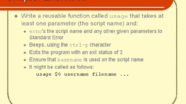 Chapter Exercises - Shell Scripting -68 смотреть онлайн
