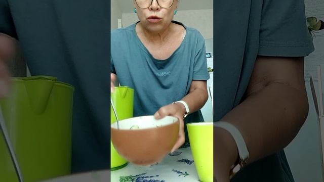 суп ГАСПАЧО на основе коктейля Томат и базилик. Вкусно, полезно и низкокалорийный.