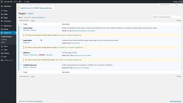 How to update WordPress plugins, theme, and core смотреть онлайн