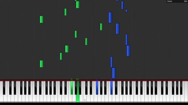Brahms - Intermezzo op. 76 no 6 in A major |Piano Synthesia| смотреть онлайн