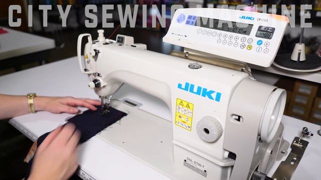 Juki DDL-8700-7 with CP-180 смотреть онлайн