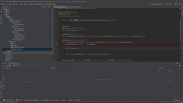 Logging in a Java Spring Boot Application [GCast 86] смотреть онлайн