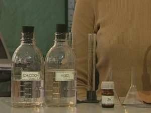 Химия. Опыты. Неорганика. Влияние природы реагирующих веществ на скорость химических реакций