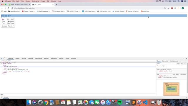#17 Div ve Span Farkları [HTML, CSS, Flexbox , Bootstrap Eğitim Serisi ] смотреть онлайн