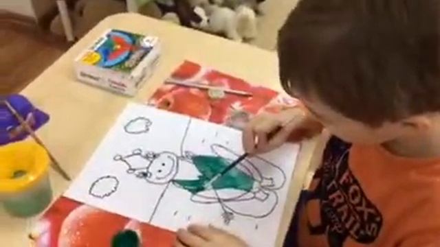 Рисование в старшей группе"Царевна Лягушка" смотреть онлайн