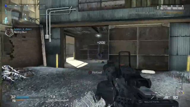 COD GHOSTS: PS4 - "How to get a KEM Strike" | First K.E.M on Freight Map | BEAST Gameplay (PS4) смотреть онлайн
