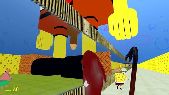 Gmod Deathrun - Spongebob Parody Map! (Garry's Mod Sandbox Funny Moments) смотреть онлайн