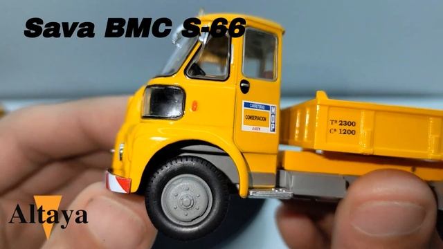 Удивительный грузовик | Обзор модели самосвала Sava BMC S-66 1:43 Altaya смотреть онлайн