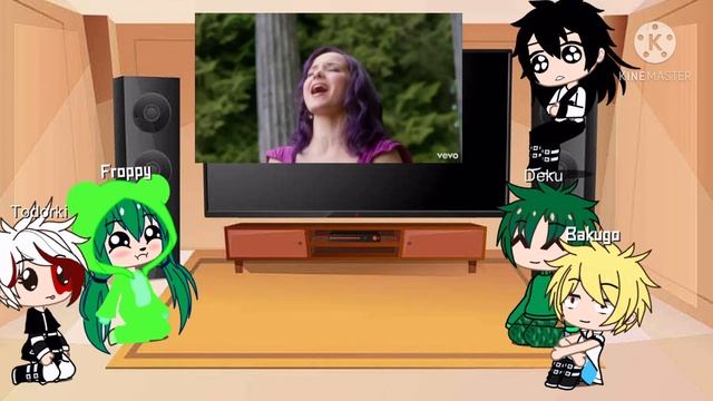 My hero academia reacts to descendants part 3/if only/please subscribe смотреть онлайн