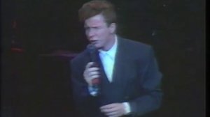 Rick Astley - Whenever You Need Somebody (LIVE 1987)