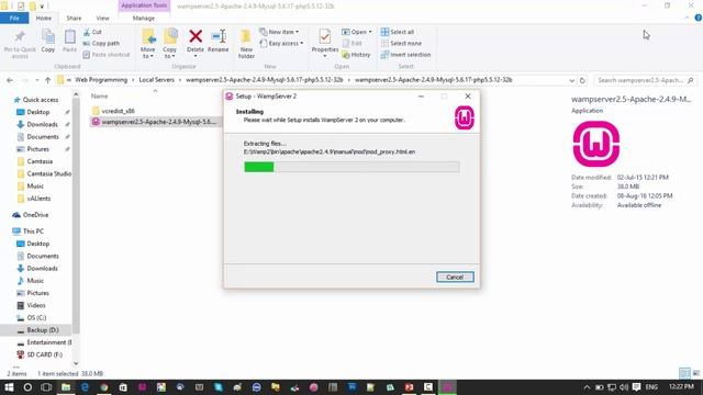 How to Install WampServer - 1 - PHP Tutorials in Urdu / Hindi Complete Video Course смотреть онлайн