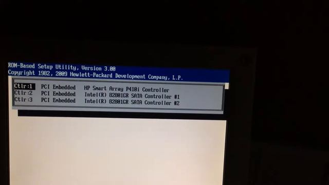 REFERENCE, ROM-Based Setup Utility, Version 3.00, HP PROLIANT смотреть онлайн